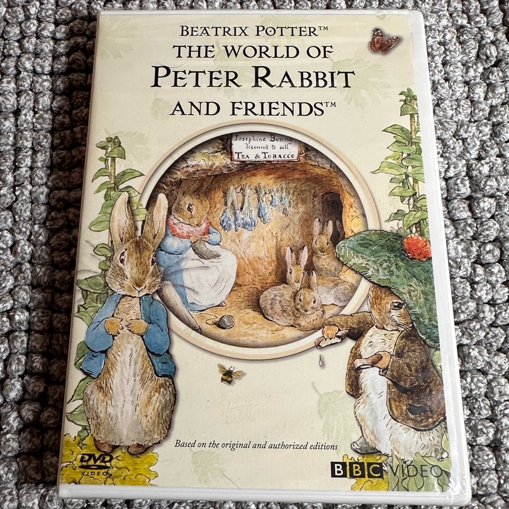 Beatrix Potter The World of Peter Rabbit and Friends DVD - Cream Cover